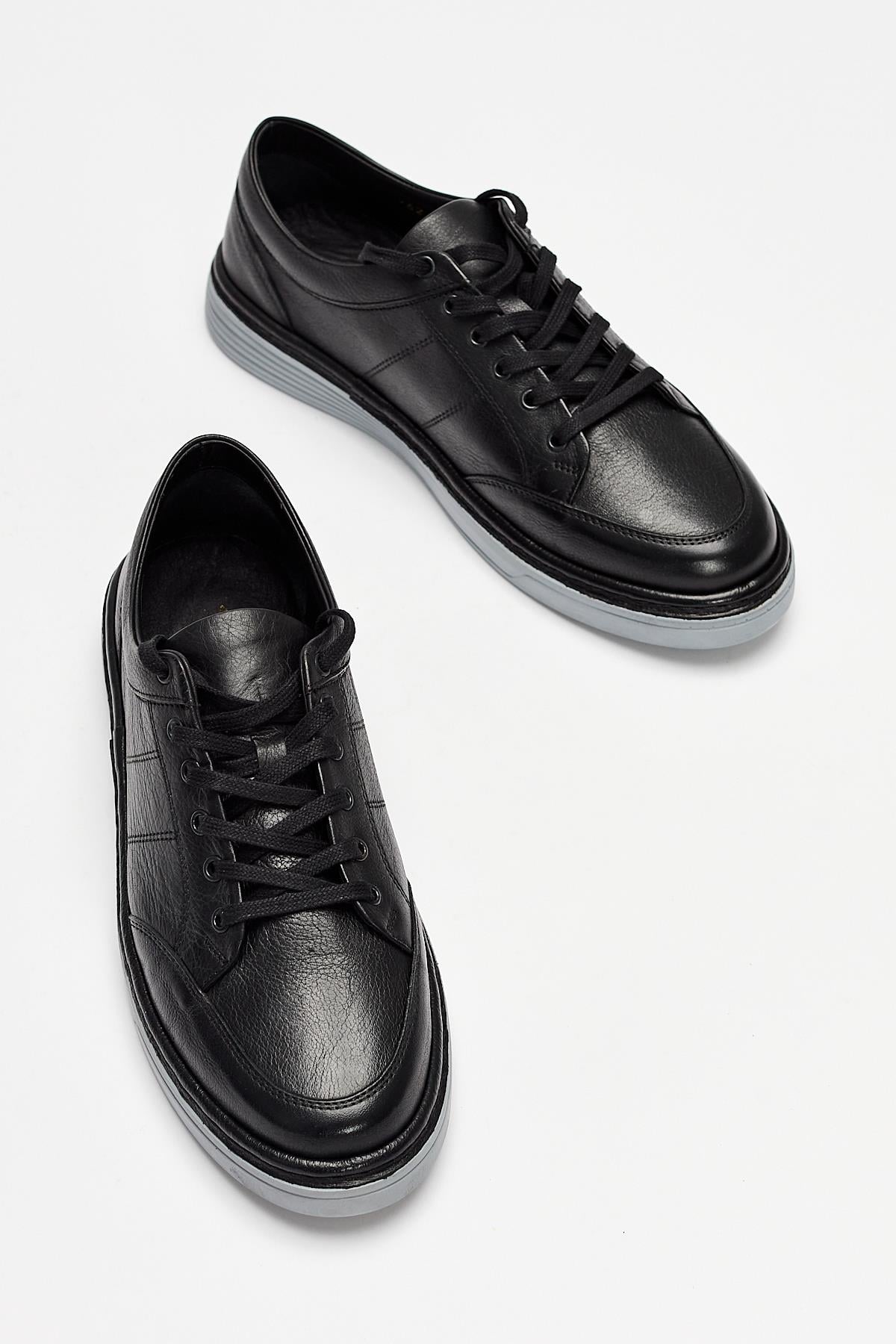 Erkek Sneaker Hakiki Deri Ayakkabı 002Y22E4045