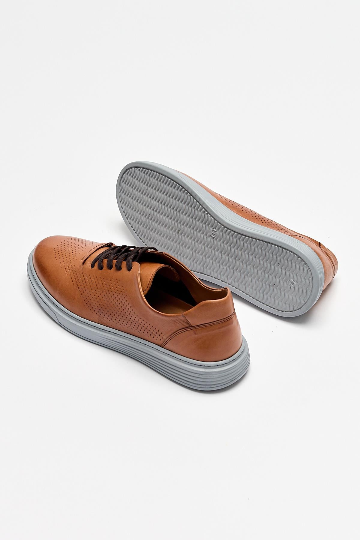 Erkek Sneaker Hakiki Deri Ayakkabı 002Y22E4047