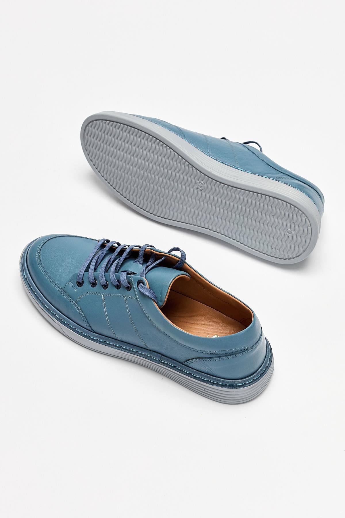Erkek Sneaker Hakiki Deri Ayakkabı 002Y22E4045