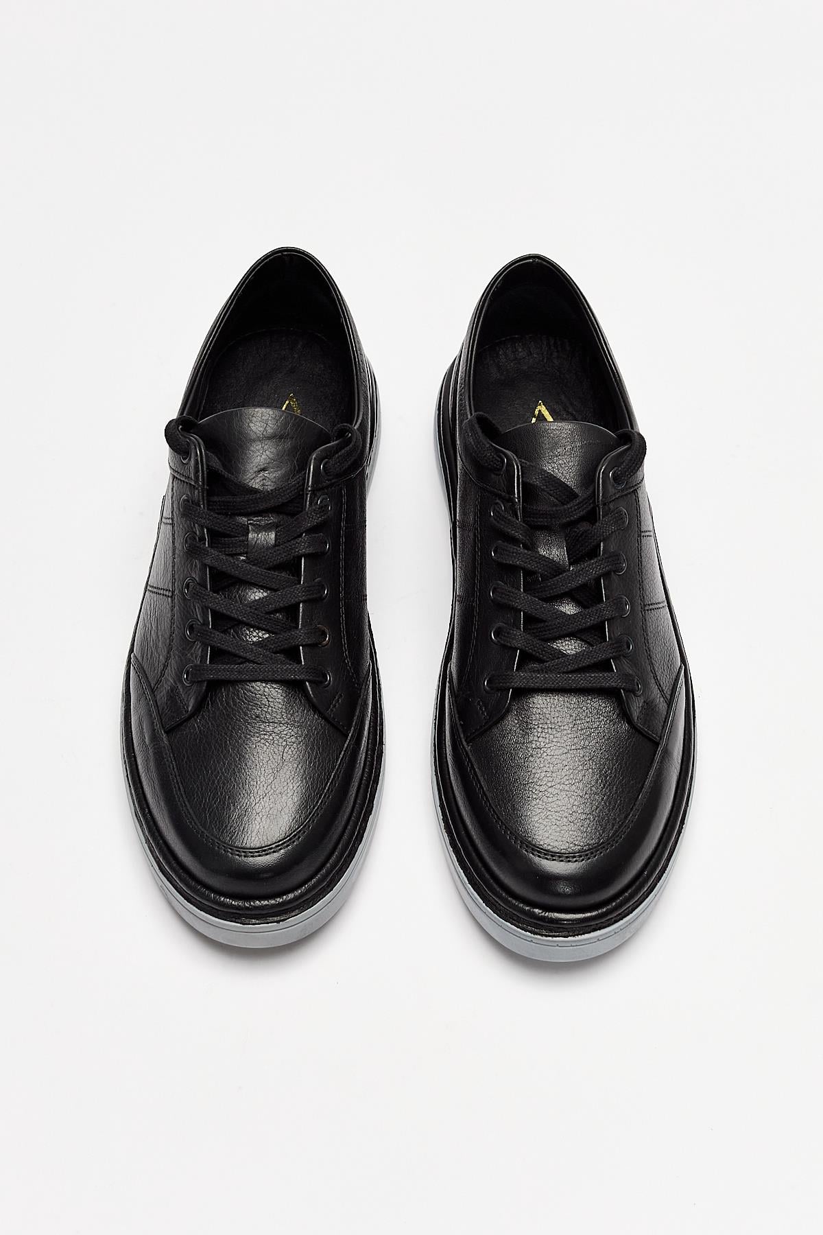 Erkek Sneaker Hakiki Deri Ayakkabı 002Y22E4045