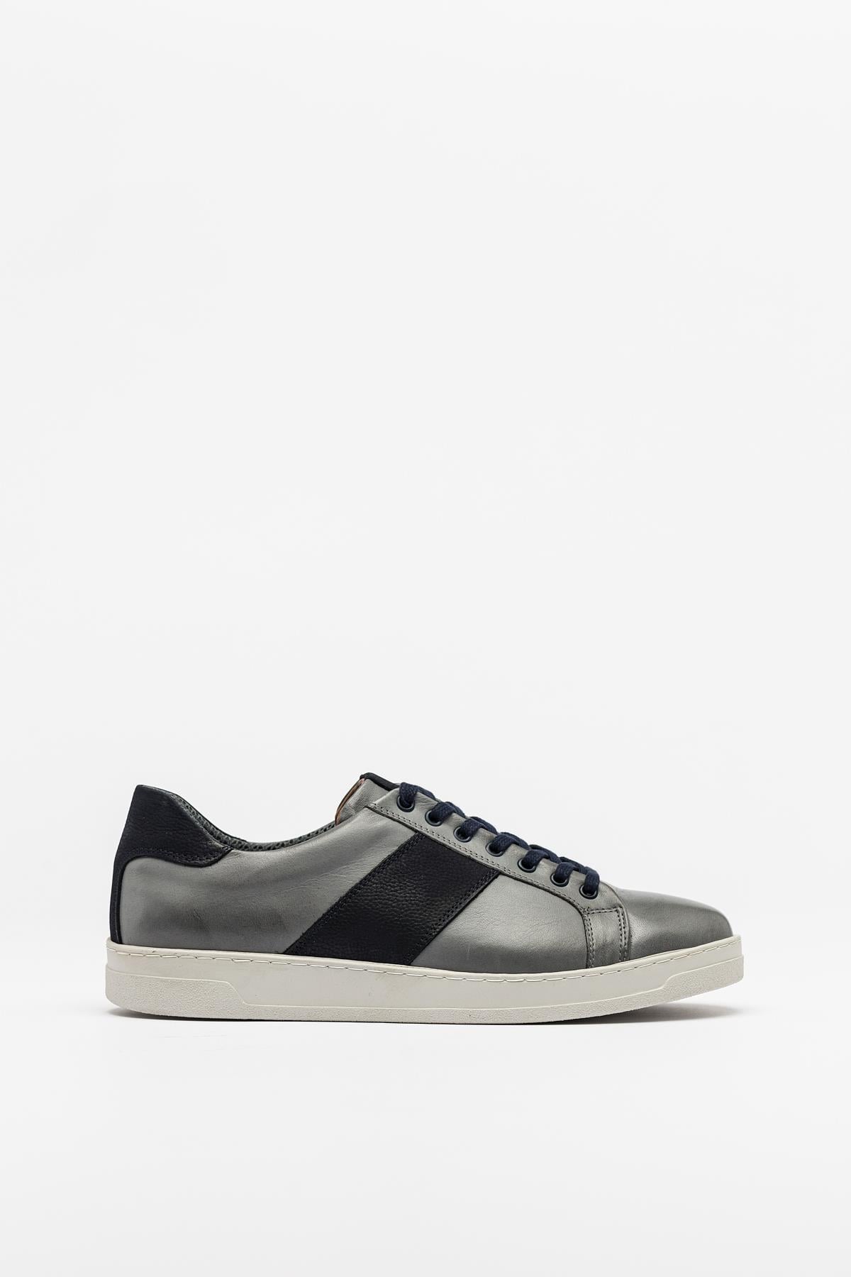 Erkek Sneaker Hakiki Deri Ayakkabı 002Y22E4043