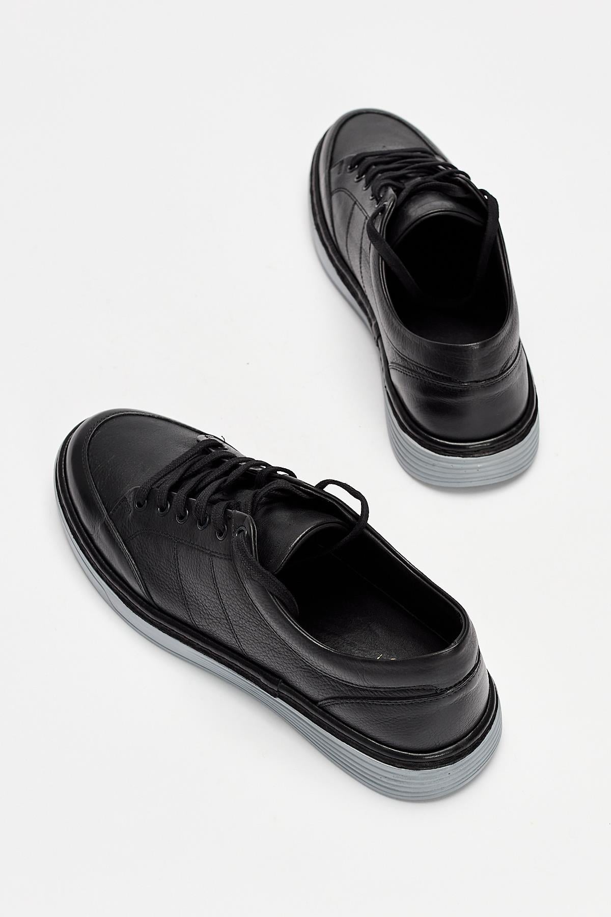 Erkek Sneaker Hakiki Deri Ayakkabı 002Y22E4045
