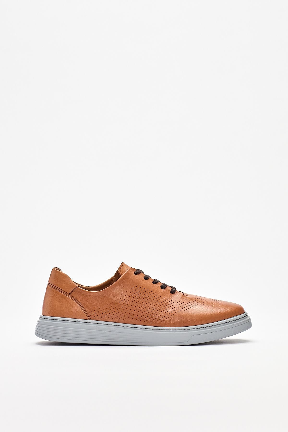 Erkek Sneaker Hakiki Deri Ayakkabı 002Y22E4047