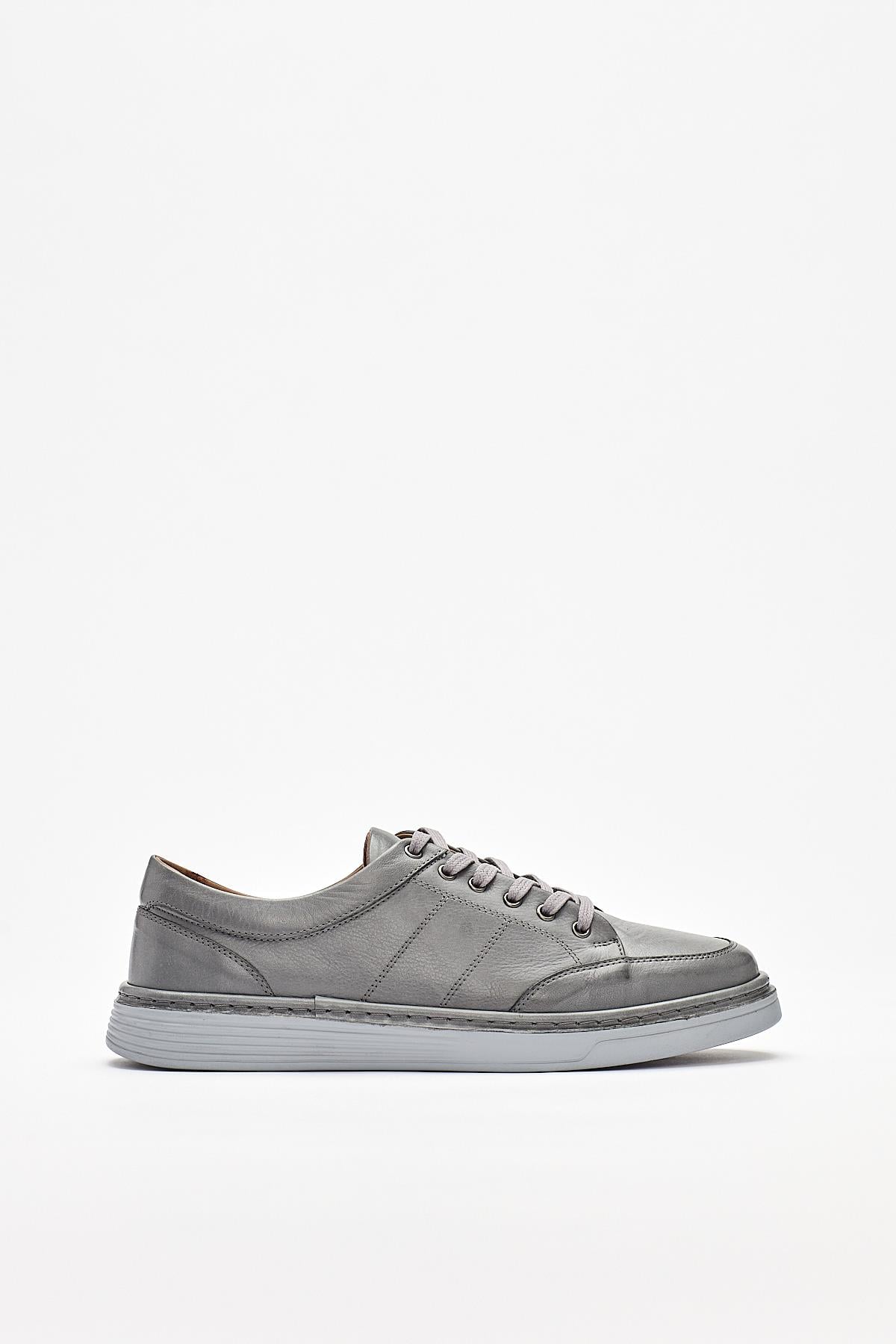 Erkek Sneaker Hakiki Deri Ayakkabı 002Y22E4045