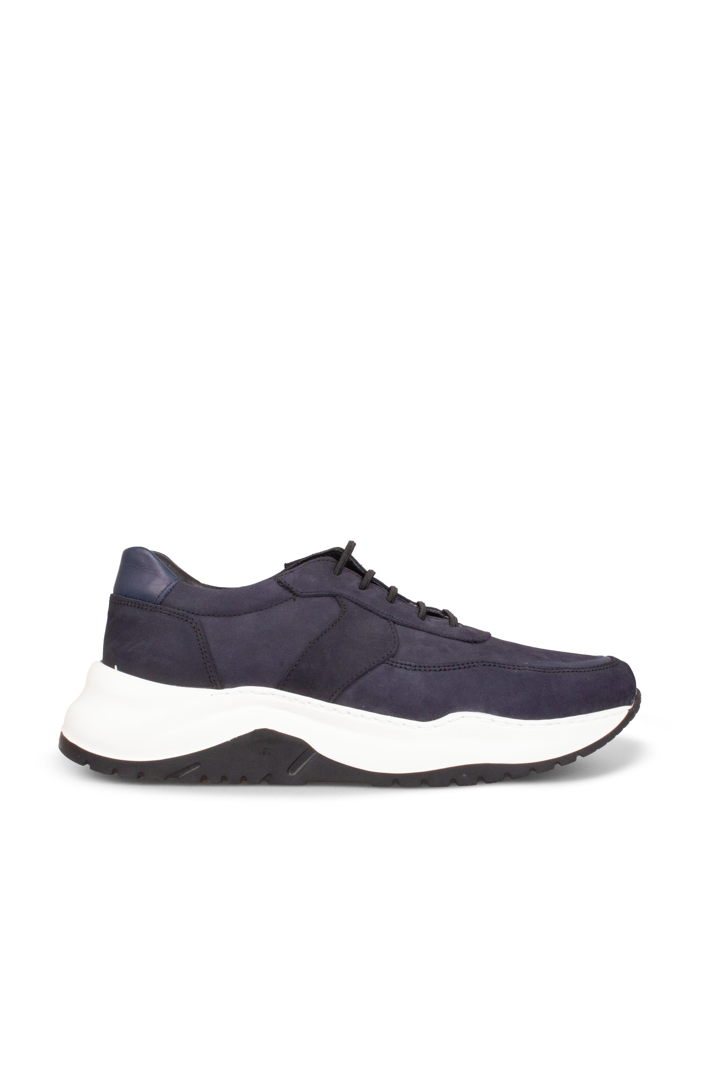 Erkek Sneaker Hakiki Deri Ayakkabı 031Y24E5789