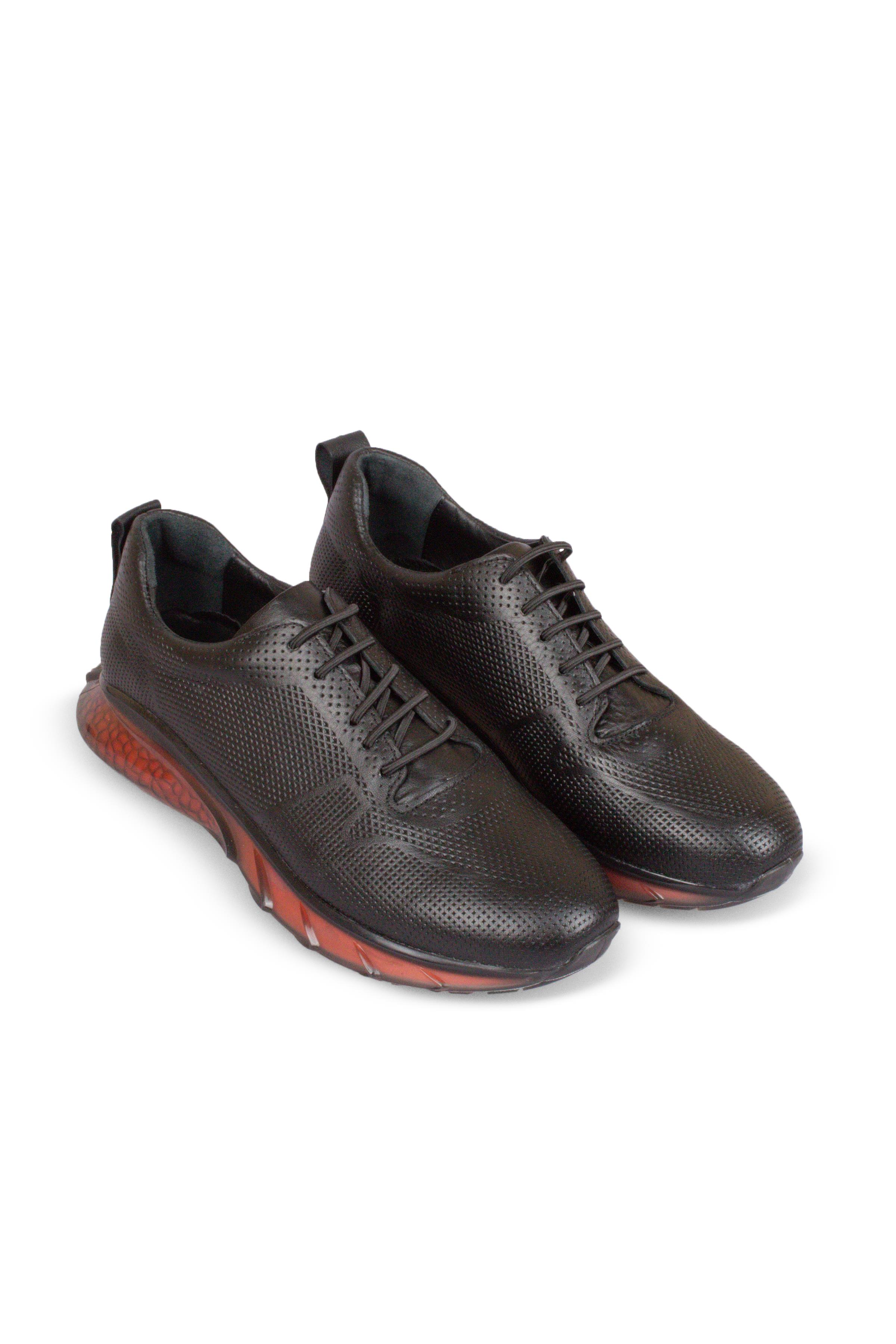 Erkek Sneaker Hakiki Deri Ayakkabı 031Y25E5799