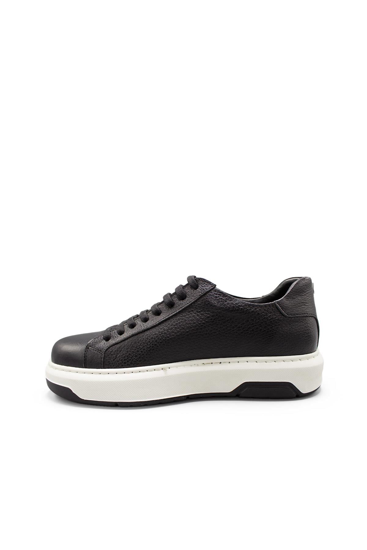 Erkek Sneaker Hakiki Deri Ayakkabı 031Y24E5785