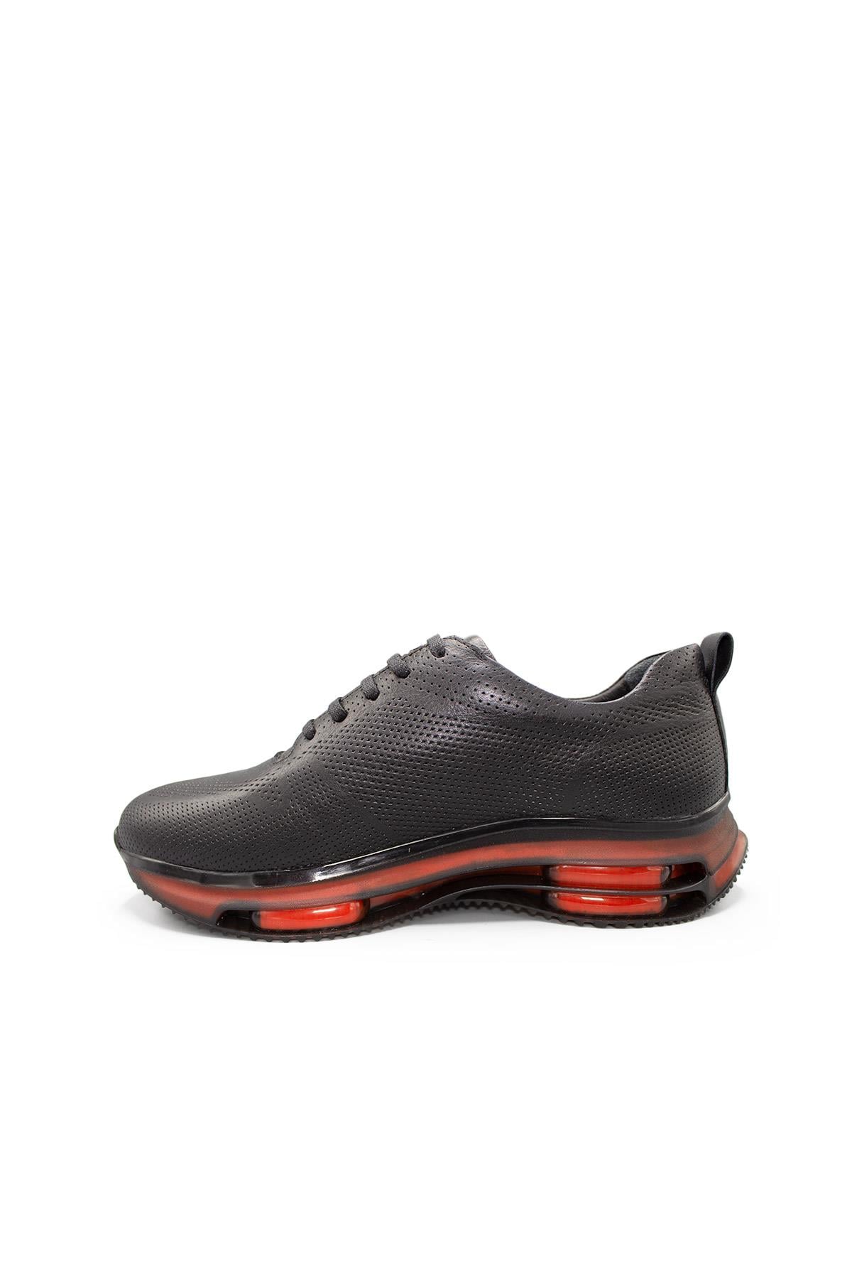 Erkek Sneaker Hakiki Deri Ayakkabı 031Y24E5787