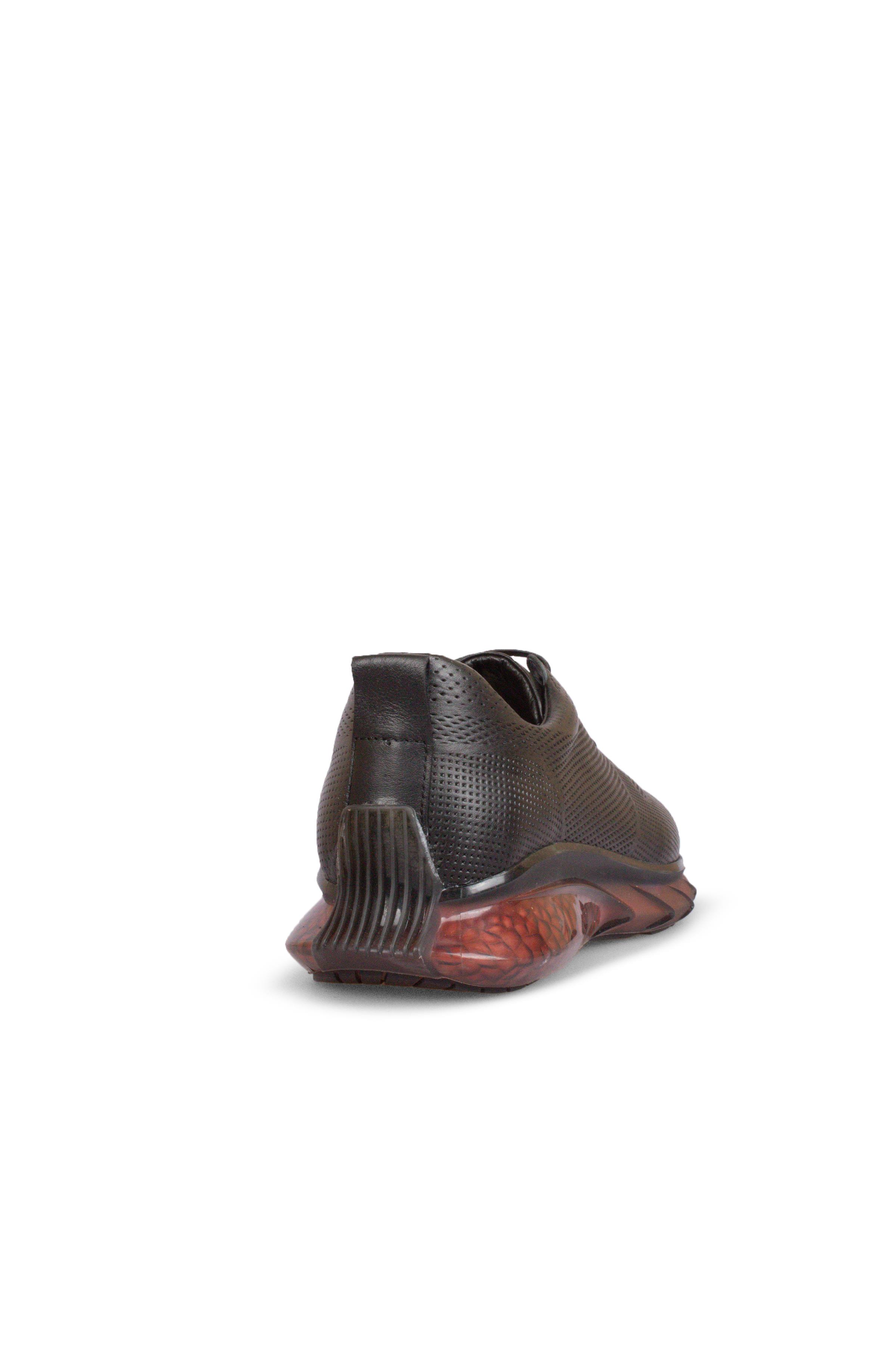 Erkek Sneaker Hakiki Deri Ayakkabı 031Y25E5799