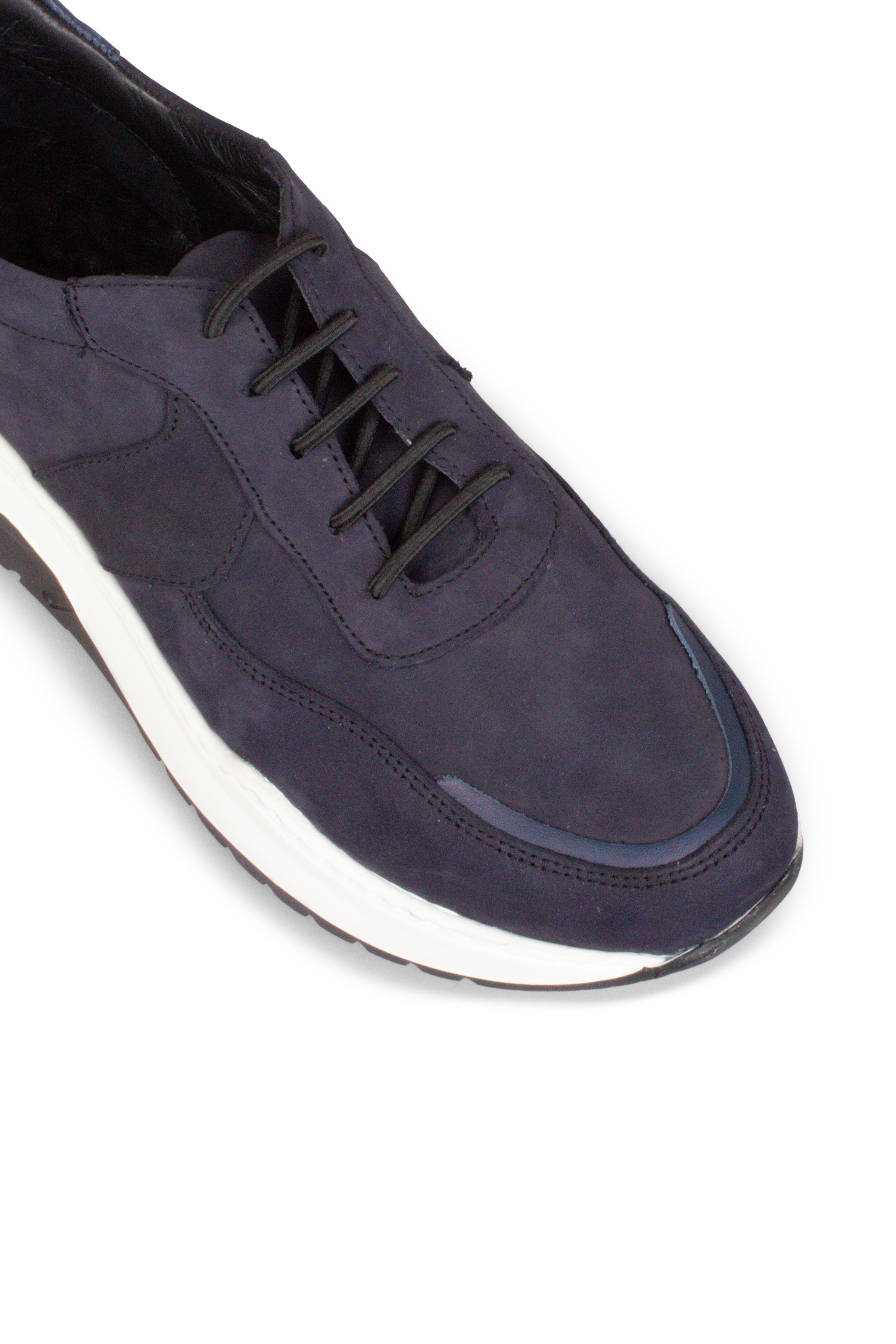 Erkek Sneaker Hakiki Deri Ayakkabı 031Y24E5789