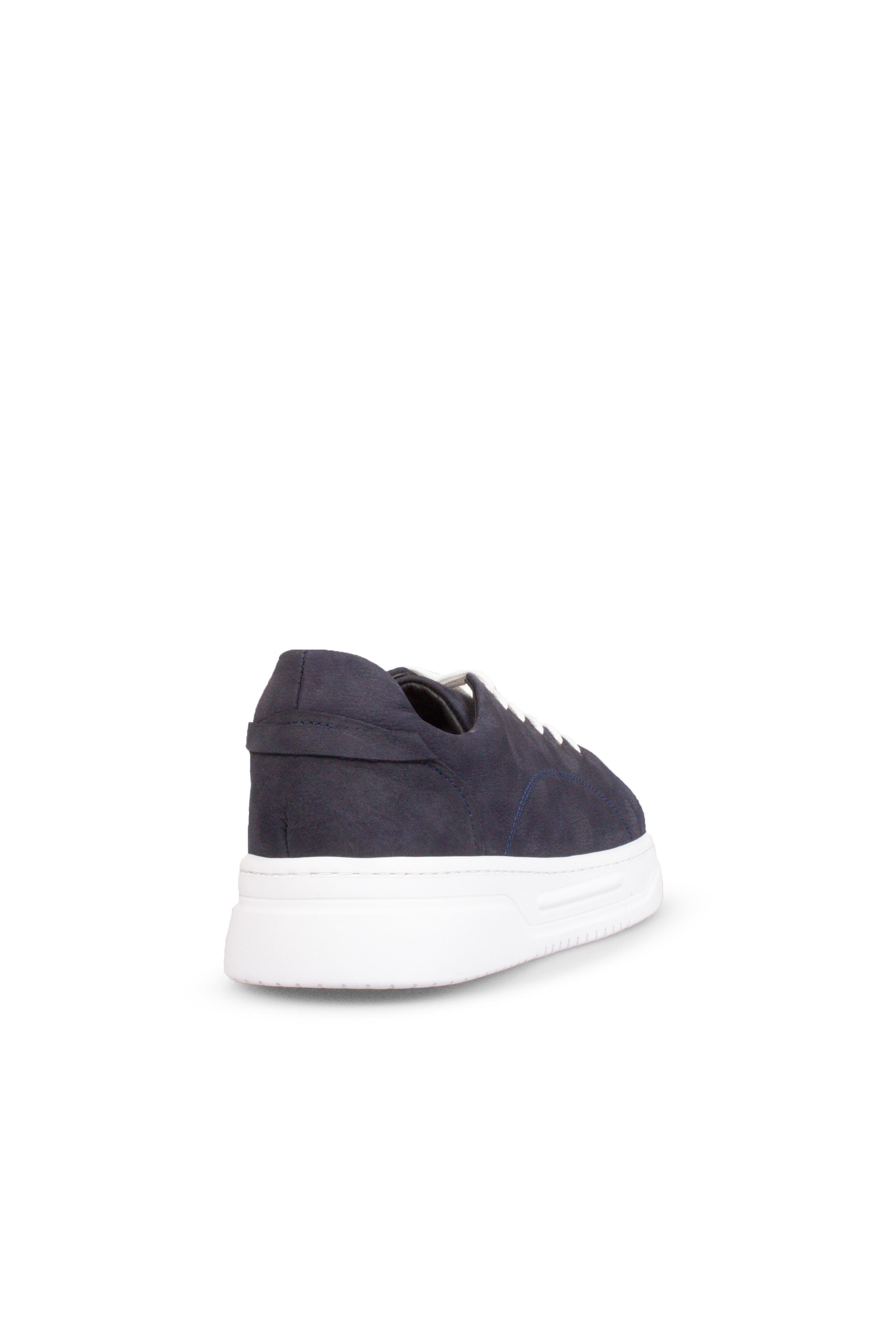 Erkek Sneaker Hakiki Deri Ayakkabı 082Y24E40716