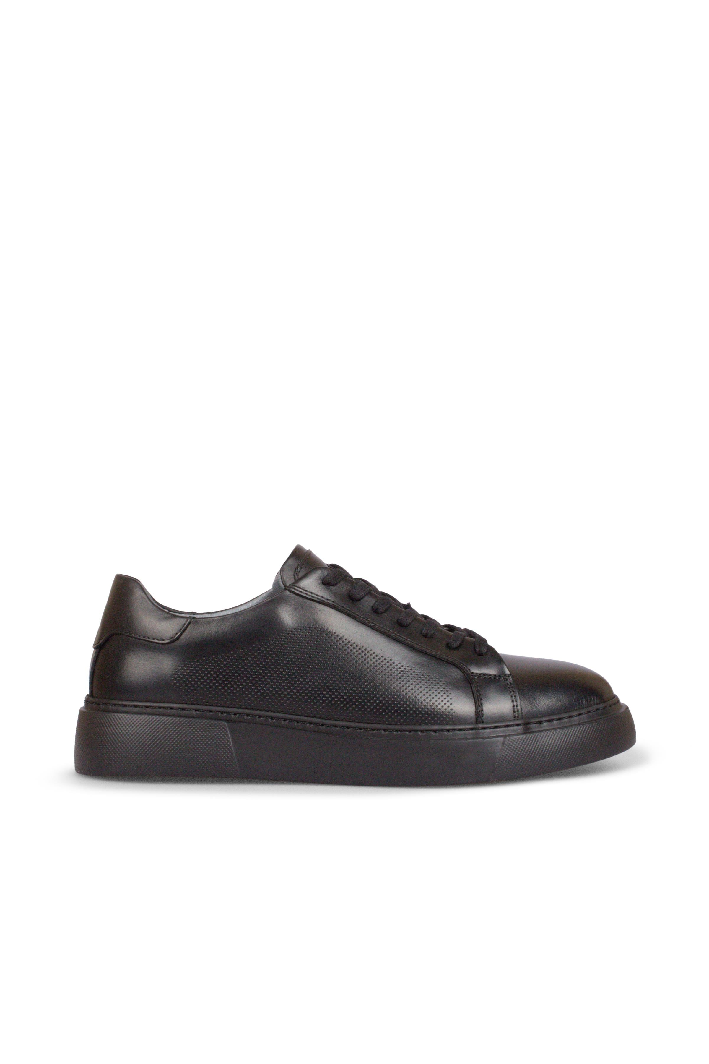 Erkek Sneaker Hakiki Deri Ayakkabı 123Y25E5101