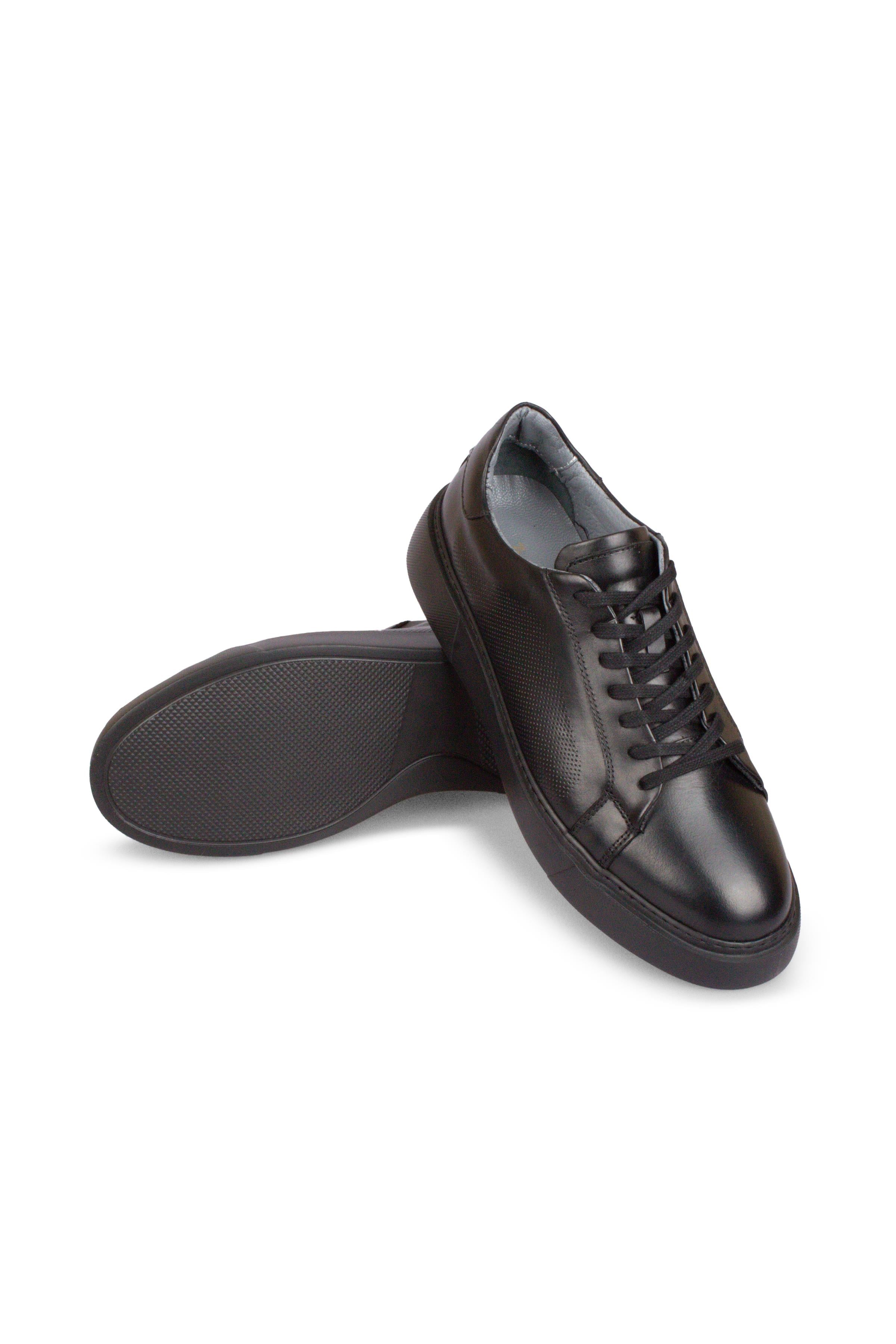 Erkek Sneaker Hakiki Deri Ayakkabı 123Y25E5101