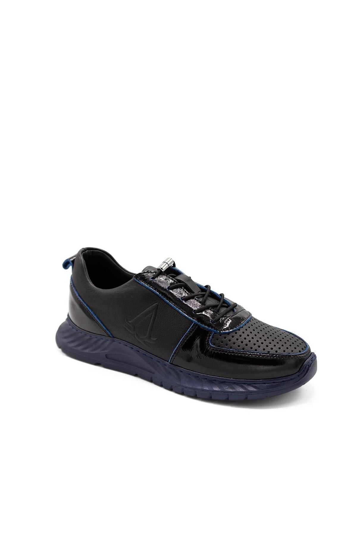 Hakiki Deri Kadın Sneaker Ayakkabı 082Y24K11603