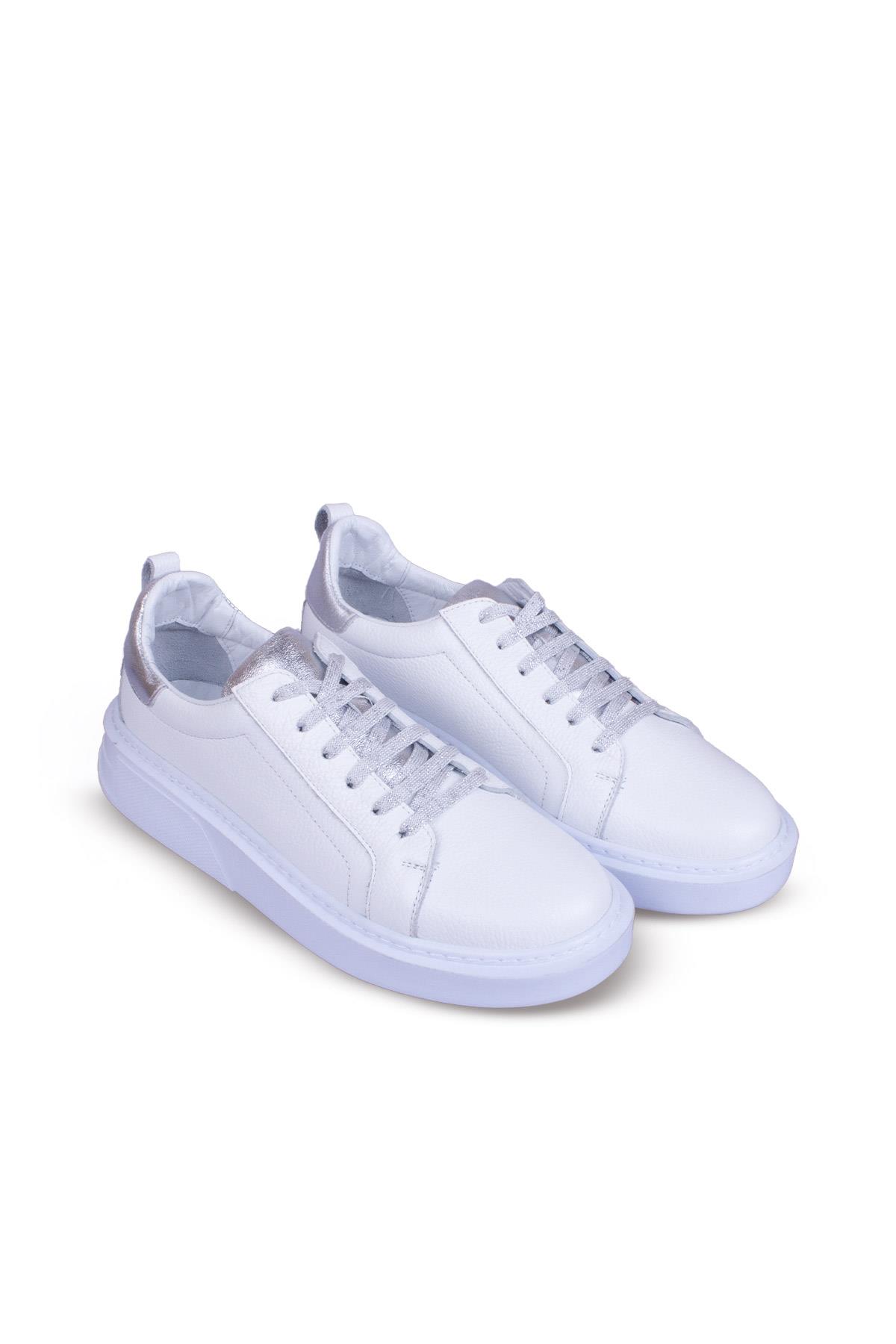 Hakiki Deri Kadın Sneaker Ayakkabı 119Y25K13100