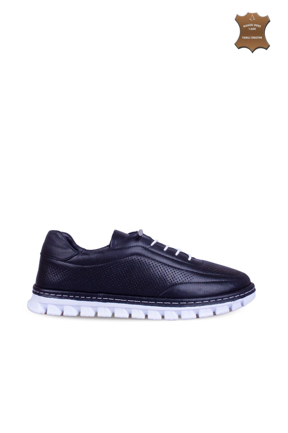 Hakiki Deri Kadın Sneaker Ayakkabı 119Y25K13101
