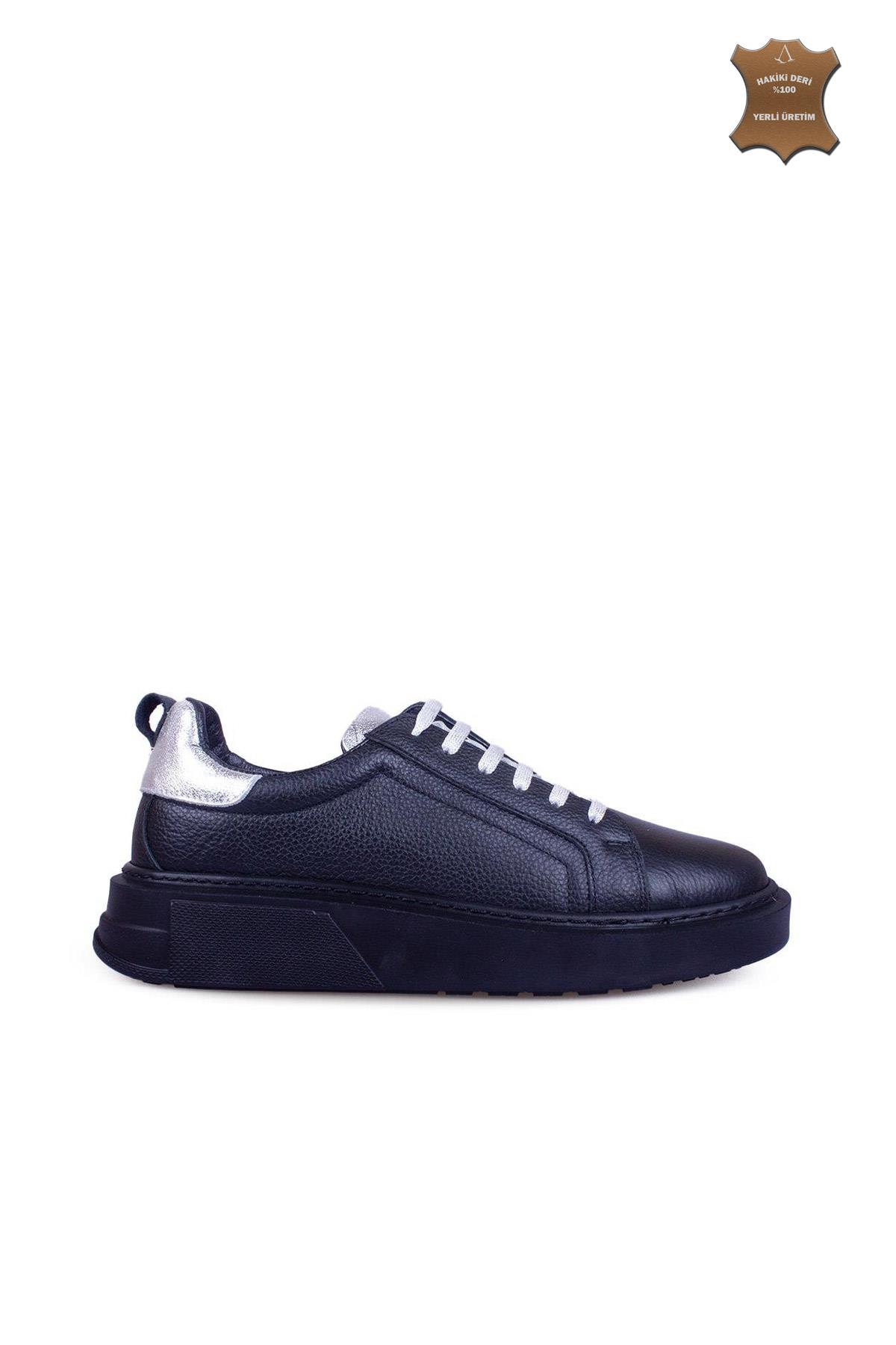 Hakiki Deri Kadın Sneaker Ayakkabı 119Y25K13100