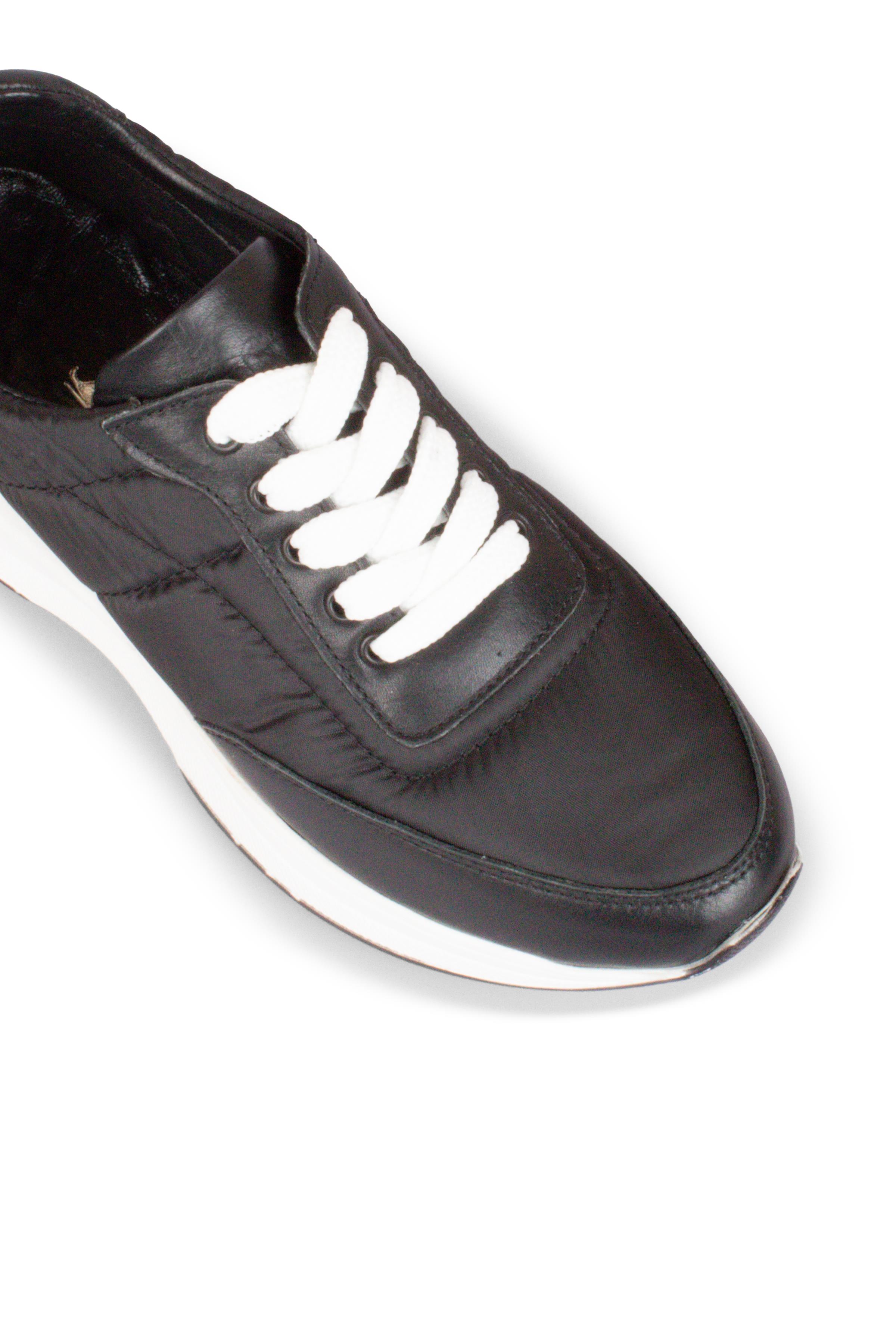 Kadın Deri Ve Tekstil Sneaker Ayakkabı 122Y25K13501