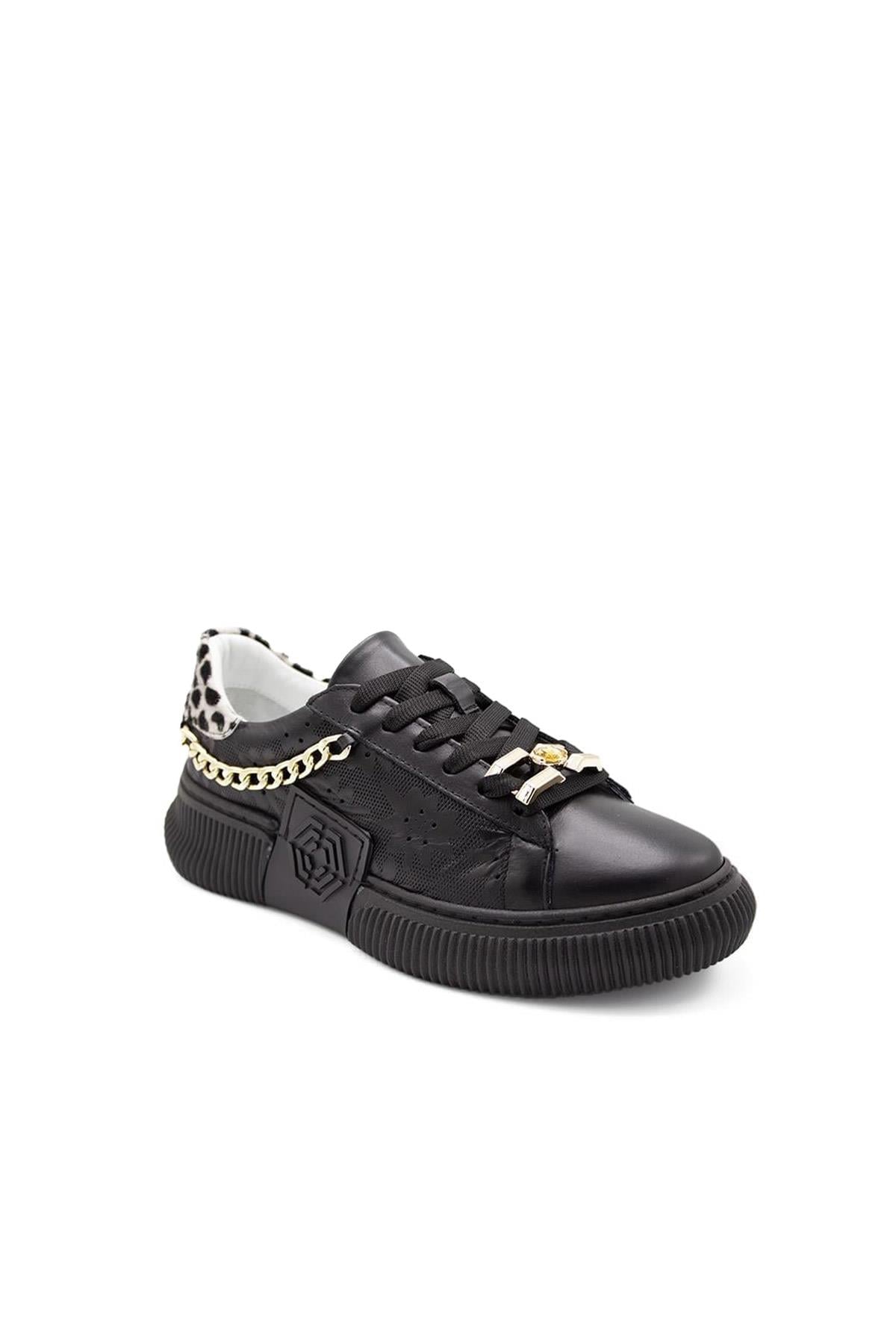 Kadın Sneaker Hakiki Deri Ayakkabı 107Y24K12300