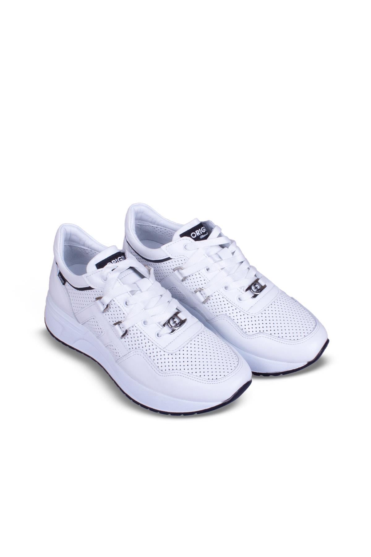 Kadın Sneaker Hakiki Deri Ayakkabı 120Y25K13203
