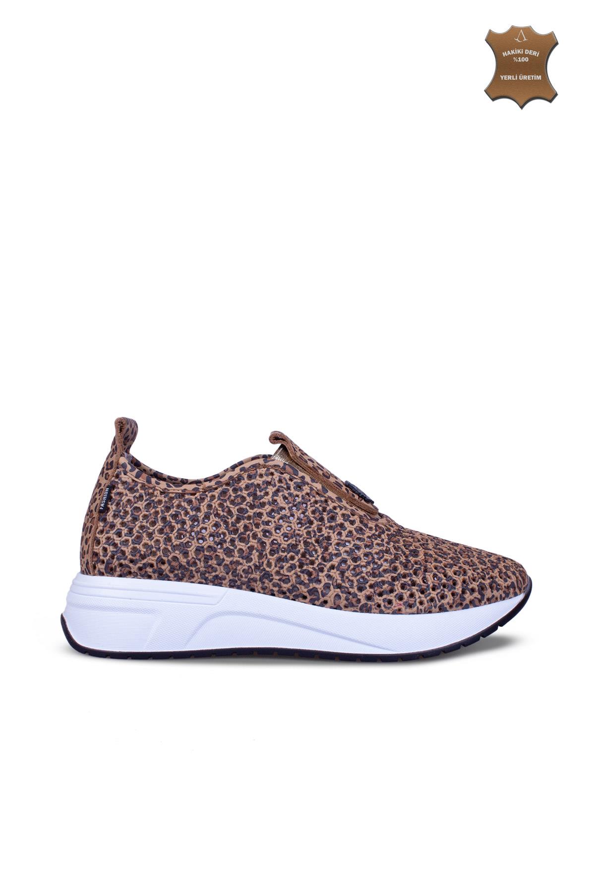 Kadın Sneaker Hakiki Deri Ayakkabı 120Y25K13200
