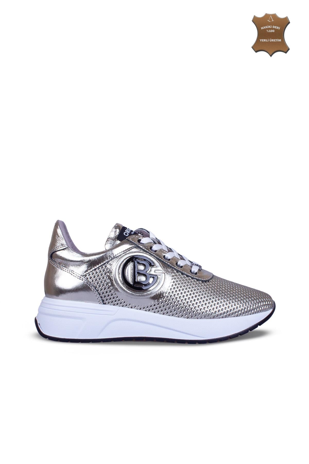 Kadın Sneaker Hakiki Deri Ayakkabı 120Y25K13204