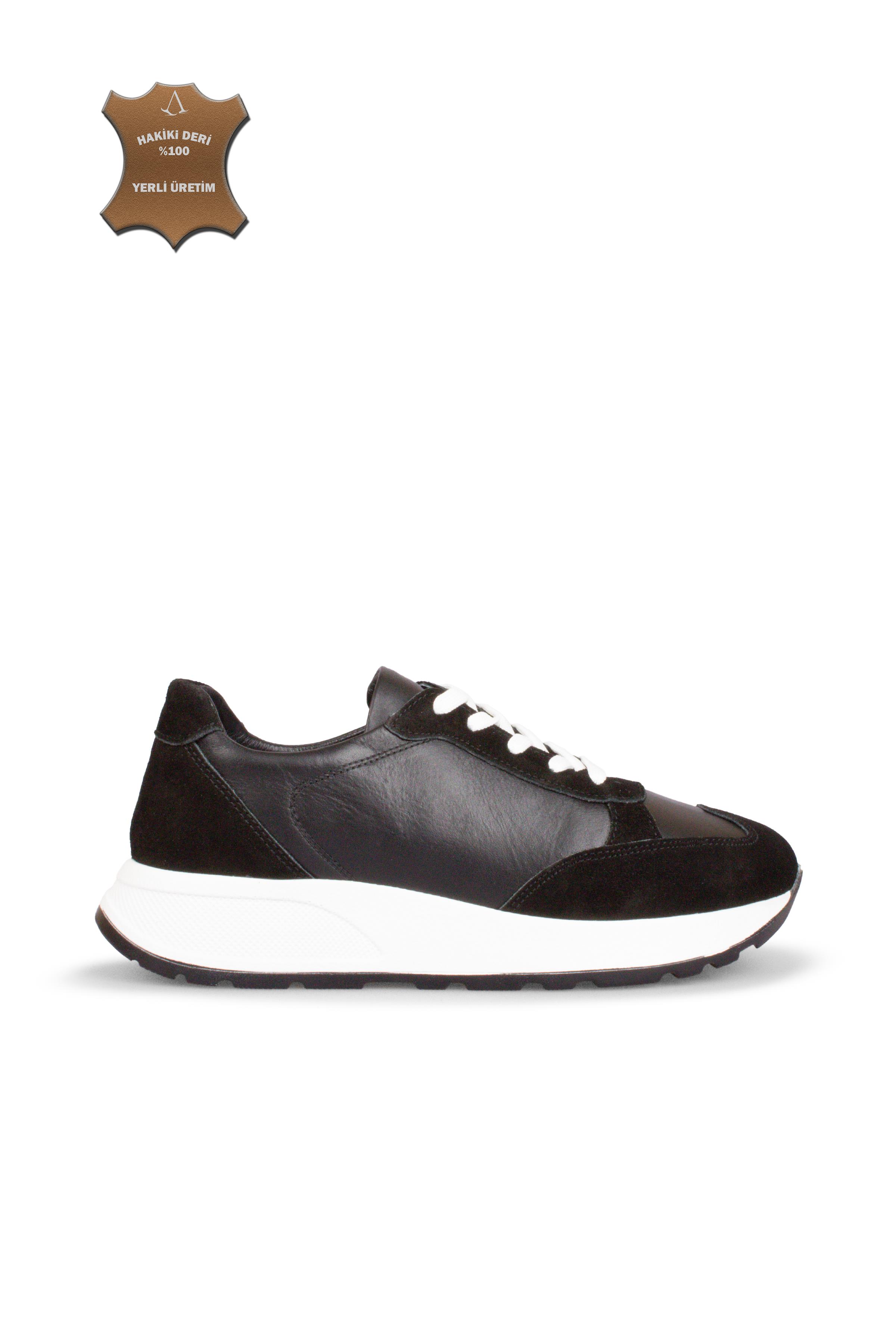 Kadın Sneaker Hakiki Deri Rahat Ayakkabı 122Y25K13503