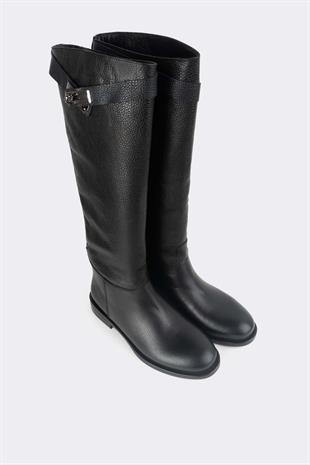 7Adımdaaşk Hakiki Deri Kadın Çizme 081K24K11106