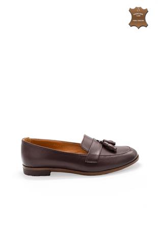 7AdımdaAşk İç Dış Hakiki Deri Kadın Günlük Ayakkabı 002Y21K1517