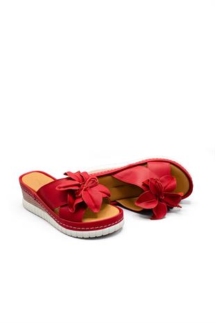 7AdımdaAşk İç Dış Hakiki Deri Kadın Terlik 024Y21K10402