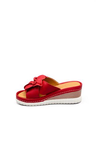 7AdımdaAşk İç Dış Hakiki Deri Kadın Terlik 024Y21K10402