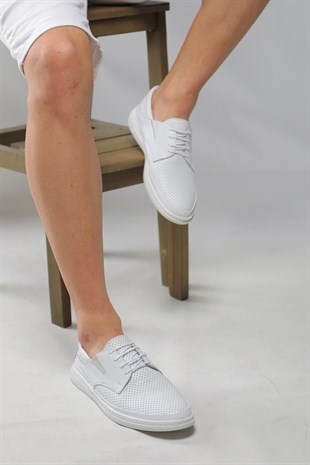 Erkek Sneaker Hakiki Deri Ayakkabı 002Y22E4053