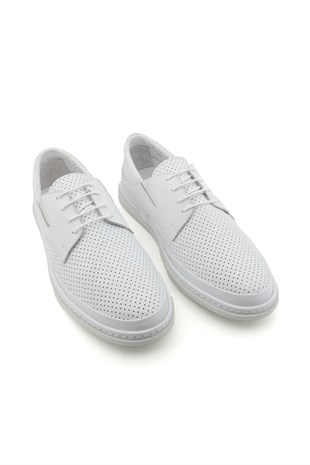 Erkek Sneaker Hakiki Deri Ayakkabı 002Y22E4053