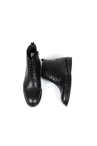 Erkek Bot Hakiki Deri Ayakkabı 002K23E4059