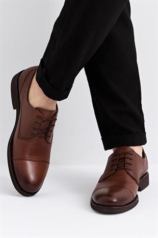 Erkek Casual Hakiki Deri Ayakkabı 002K23E4039