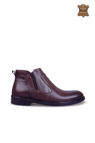 Erkek Klasik Bot Hakiki Deri Ayakkabı - 116K25E5004