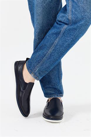 Erkek Casual  Hakiki Deri Ayakkabı 002Y21E4027