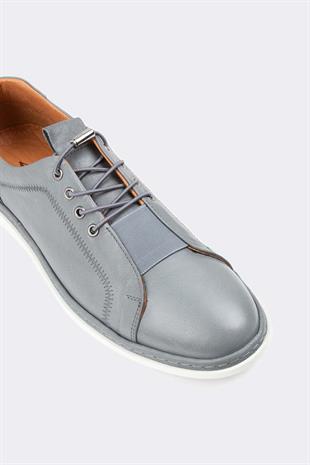 Erkek Sneaker Hakiki Deri Ayakkabı 002Y22E4048-1