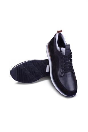 Erkek Sneaker Hakiki Deri Ayakkabı 002Y25E4080