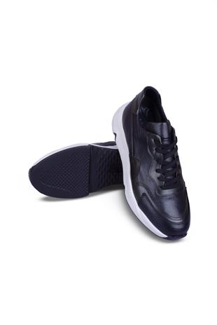 Erkek Sneaker Hakiki Deri Ayakkabı 002Y25E4079