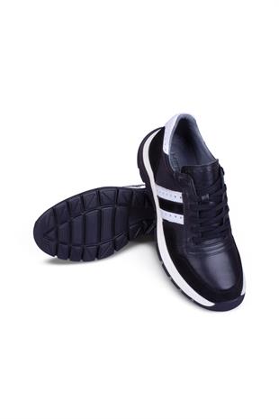 Erkek Sneaker Hakiki Deri Ayakkabı 002Y25E4078
