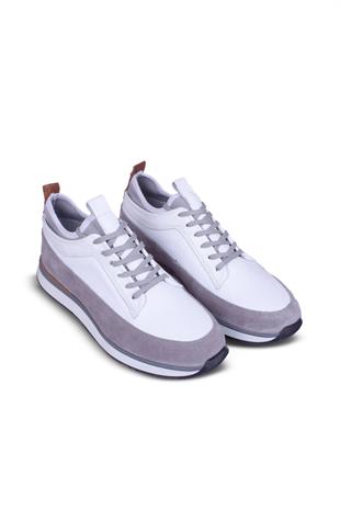 Erkek Sneaker Hakiki Deri Ayakkabı 002Y25E4080