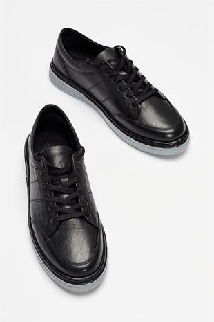 Erkek Sneaker Hakiki Deri Ayakkabı 002Y22E4045