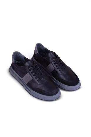 Erkek Sneaker Hakiki Deri Ayakkabı 002Y25E4081