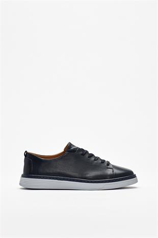 Erkek Sneaker Hakiki Deri Ayakkabı 002Y22E4046