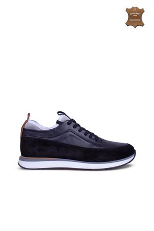 Erkek Sneaker Hakiki Deri Ayakkabı 002Y25E4080