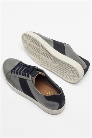 Erkek Sneaker Hakiki Deri Ayakkabı 002Y22E4043