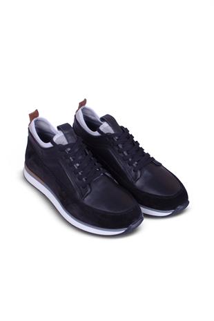 Erkek Sneaker Hakiki Deri Ayakkabı 002Y25E4080