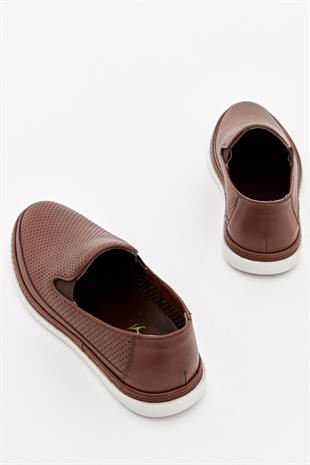 Erkek Sneaker Hakiki Deri Ayakkabı 002Y22E4052