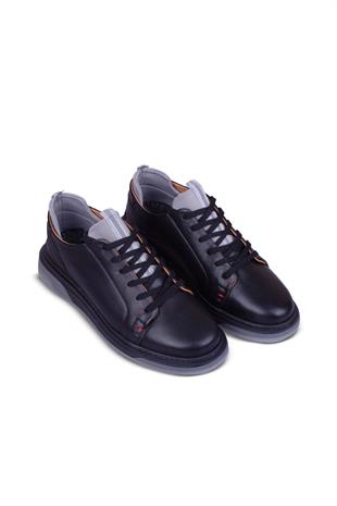 Erkek Sneaker Hakiki Deri Ayakkabı 002Y25E4082